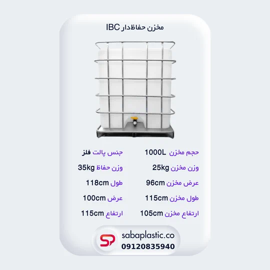 جزئیات مخزن ibc